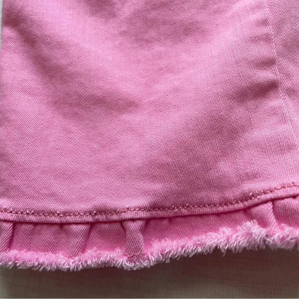 Crown & Ivy Pink High-Rise Skinny‎ Crop Jeans, 14